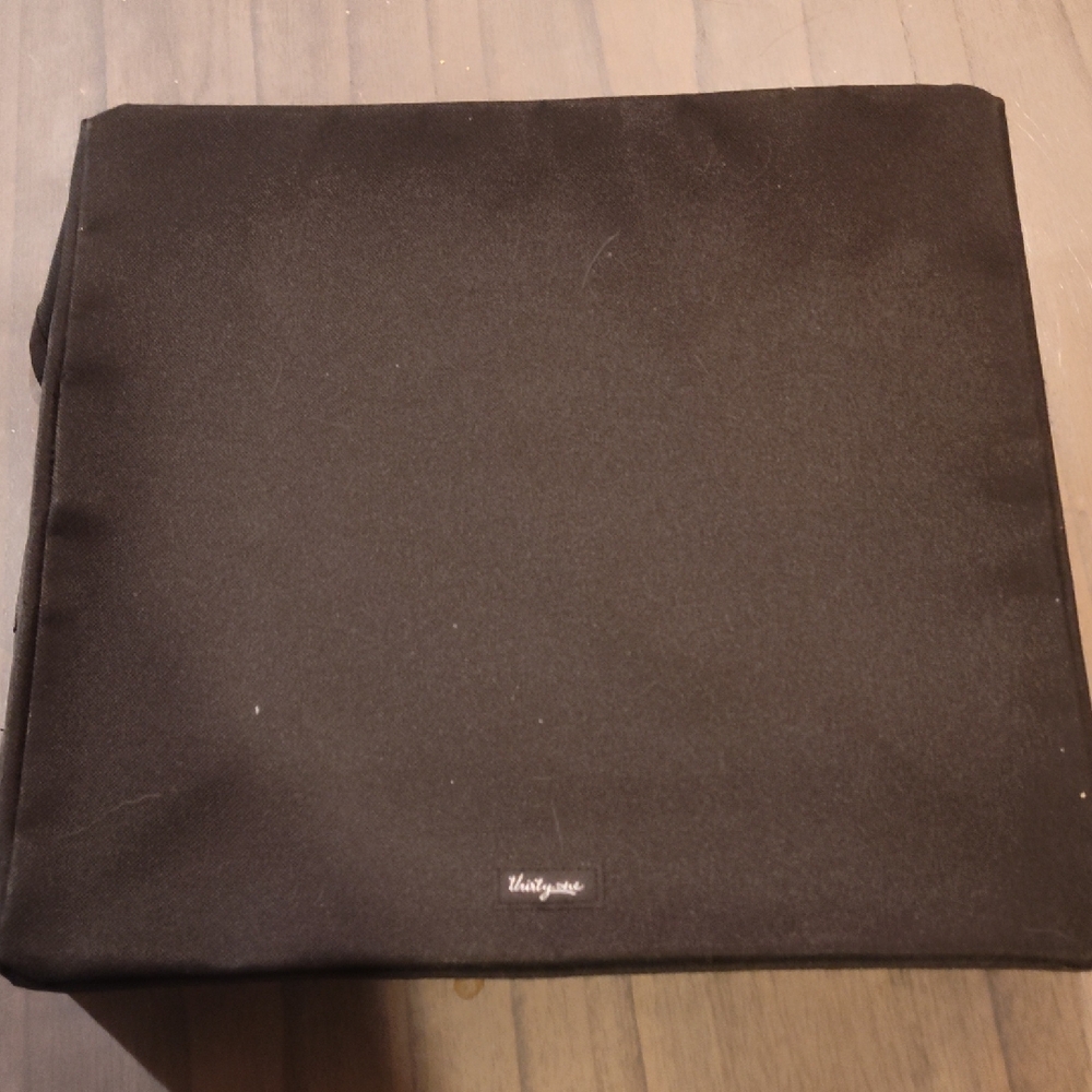 thirty-one Black Fabric Storage Bin